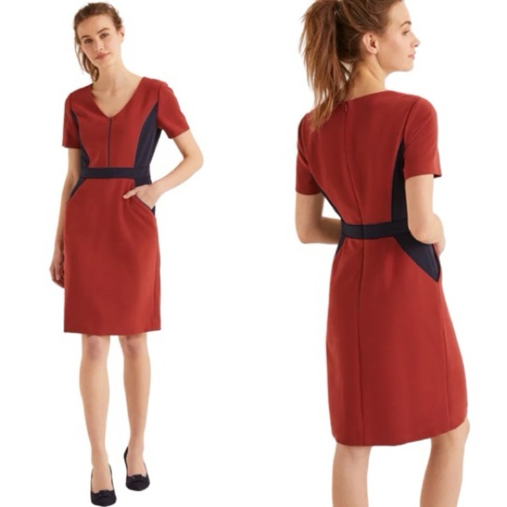 Boden Vicky Colourblock Dress size 10R
